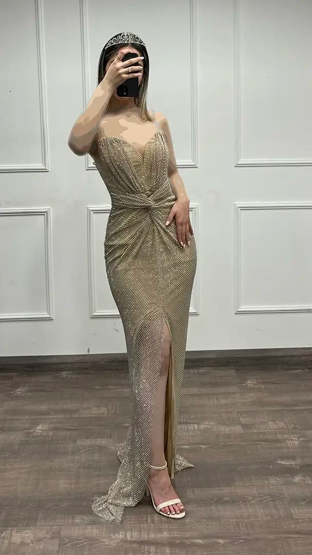 لباس مجلسی زنانه لافم | 888 La Femme — تصویر ۸