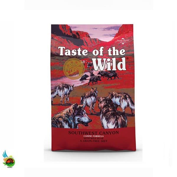 غذای خشک سگ تیست آف د وایلد بدون غلات طعم گوشت گراز Taste of the wild with wild boar ( فله ای )