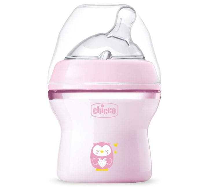 شیشه شیر 0+ ماه تک قطره نچرال فیلینگ Natural Feeling چیکو Chicco حجم 150میل