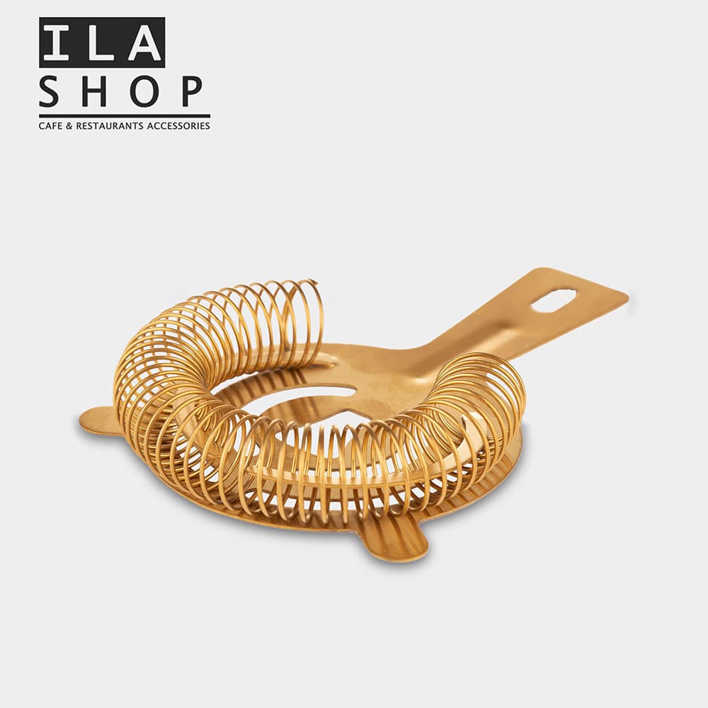 استرینر استیل (صافی شیکر) طلایی یک عددی ایلا — تصویر ۷