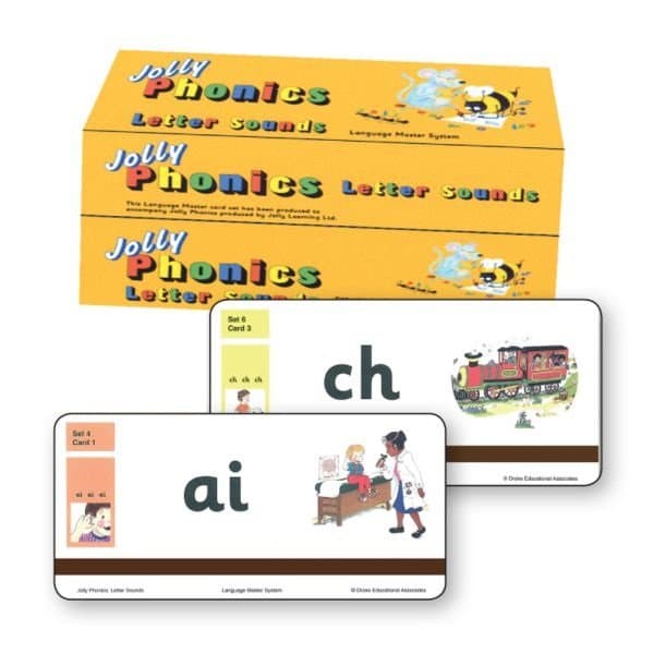 فلش کارت جولی فونیکس Jolly Phonics Letter Sounds Cards