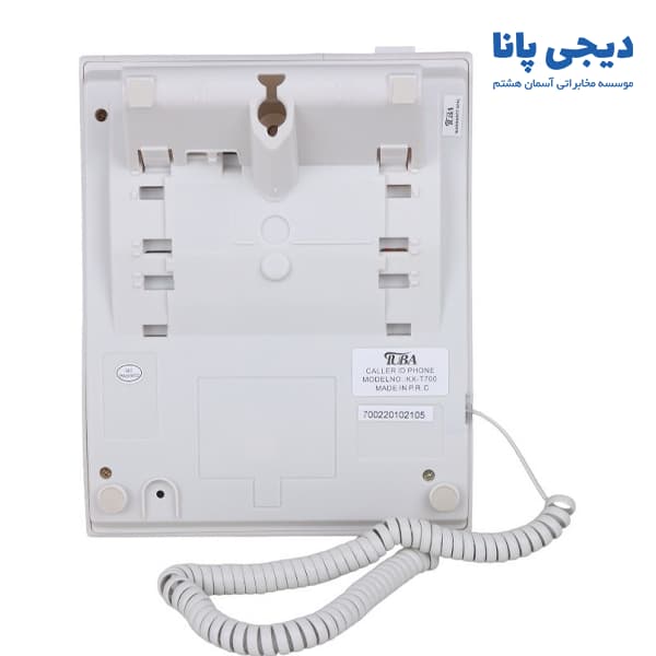 تلفن رومیزی ایرانی 1 خط طوبی مدل TUBA KX-T700 — تصویر ۷