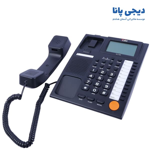 تلفن رومیزی ایرانی 1 خط طوبی مدل TUBA KX-T700 — تصویر ۸