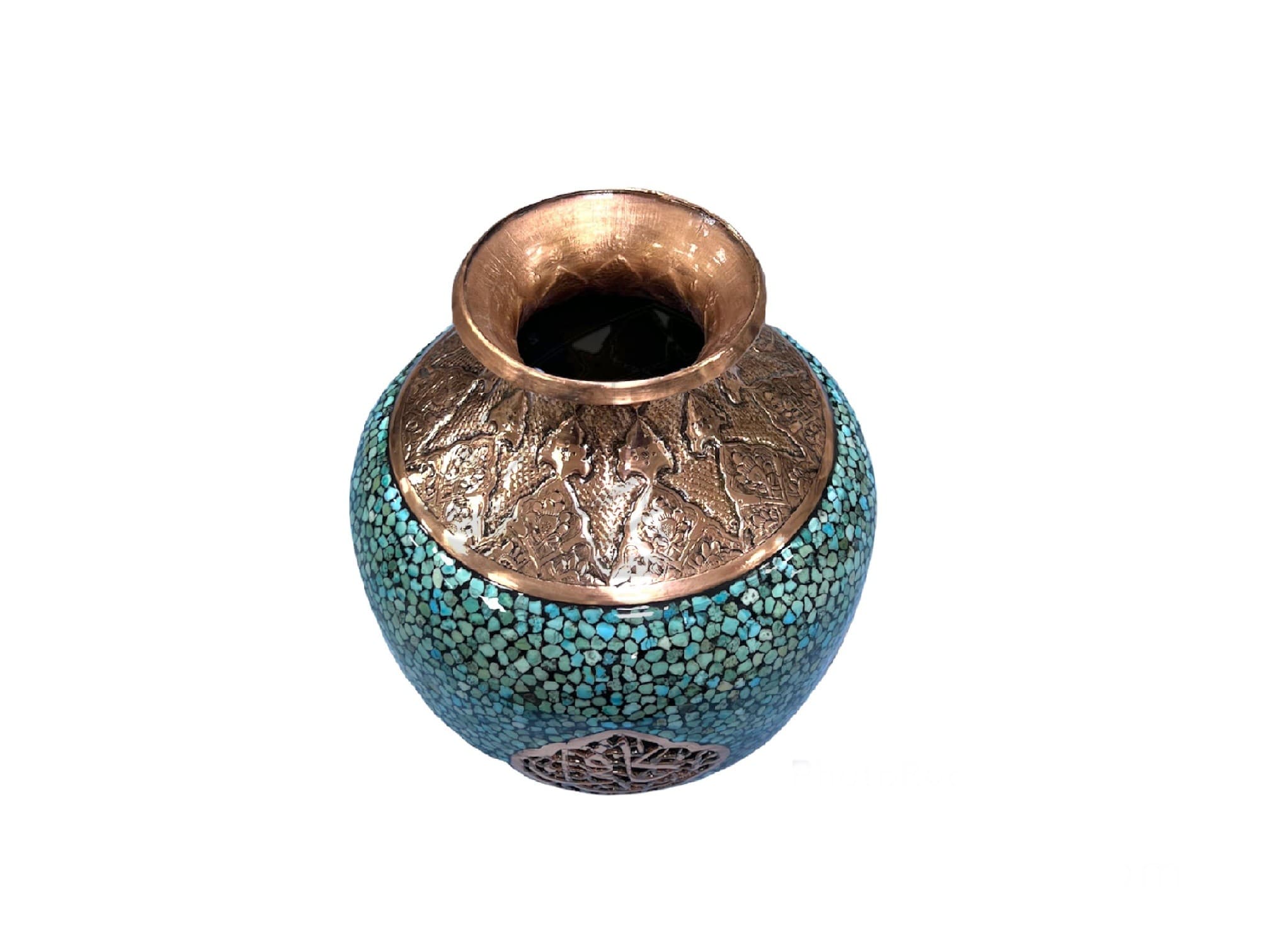 بلونی فیروزه و مشبک کار تلفیقی — تصویر ۵