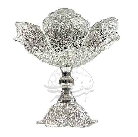 شیرینی خوری لبه قلدار ملیله کاری
