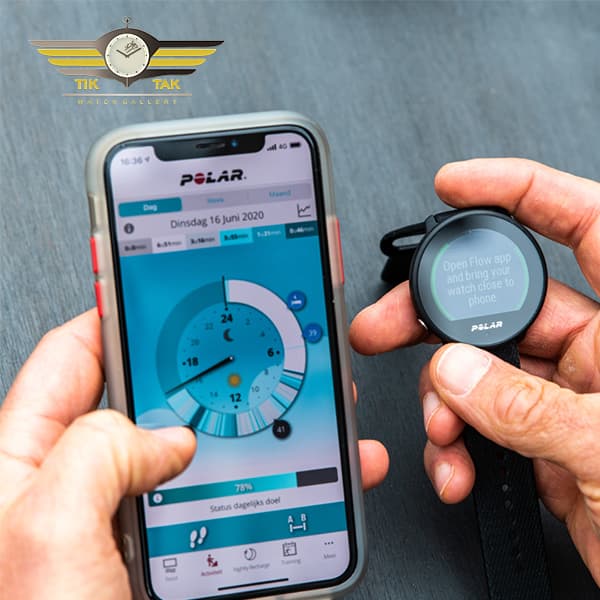 ساعت پلار مدل POLAR UNITE BLACK — تصویر ۵