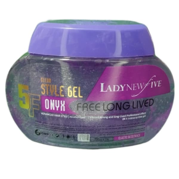 ژل موی سر کاسه ای لیدی Lady New Five حجم750 میل