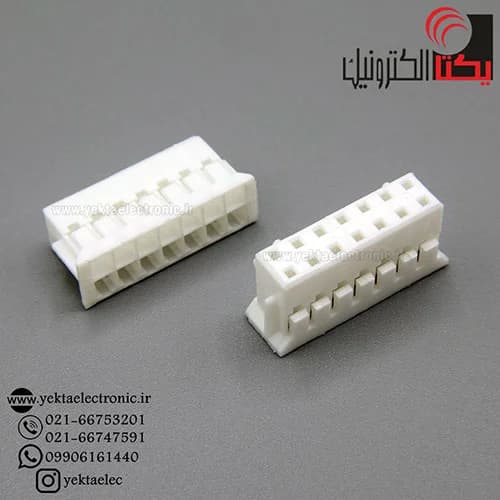 کانکتور مینیاتوری 14 پین مادگی دوردیفه 7*2 (PHD) — تصویر ۳