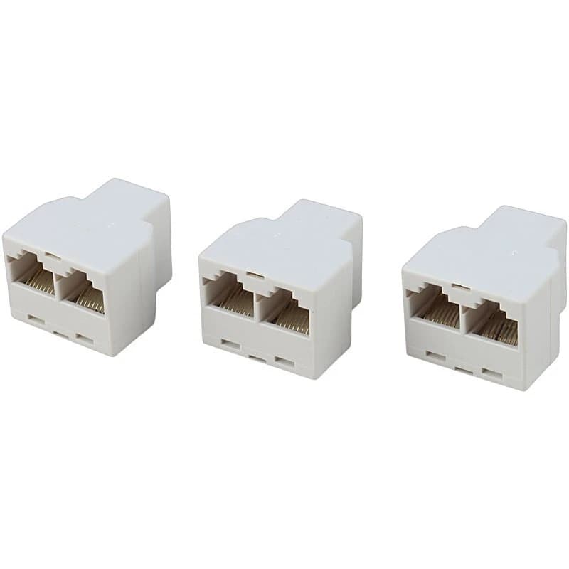 تبدیل 1 به 2 شبکه rj45 (برل 2 پورت شبکه) لمونتک — تصویر ۷