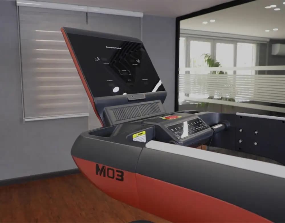 تردمیل باشگاهی MBH Fitness مدل M03 — تصویر ۱۱
