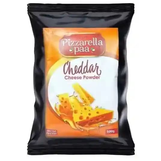 پودر پنیر چدار پیزارلا پا 500 گرمی Pizzarella Paa Cheddar Cheese Powder — تصویر ۲