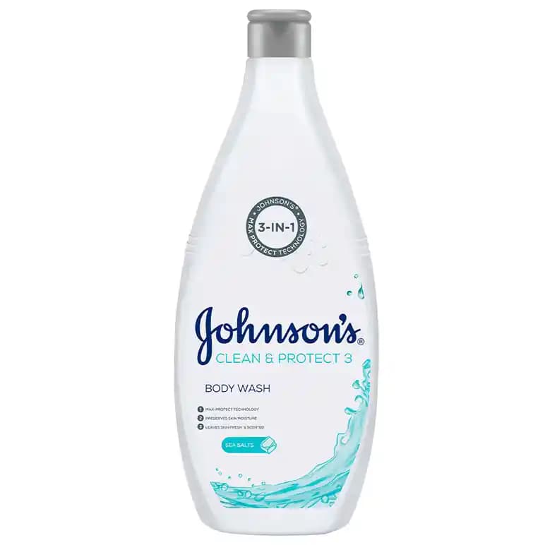 شامپو بدن سه کاره جانسون کلین اند پروتکت 750 میل Johnson’s CLEAN PROTECT 3-in-1 Body Wash — تصویر ۲