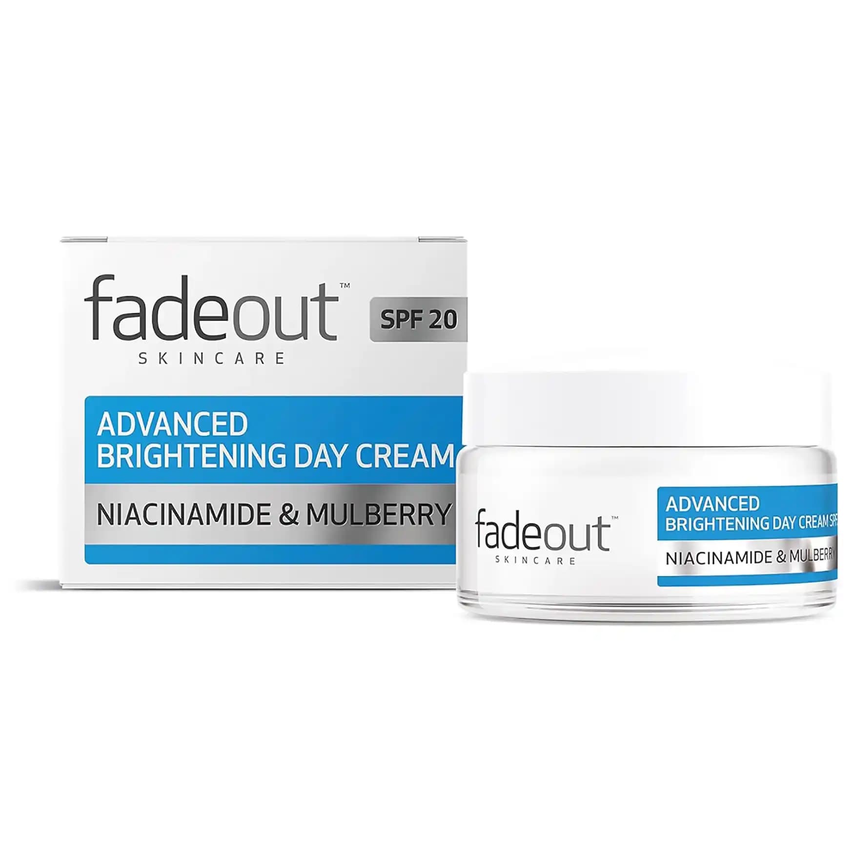 کرم روز روشن کننده فیداوت 75 میل Fadeout Advanced Whitening Day Cream — تصویر ۲