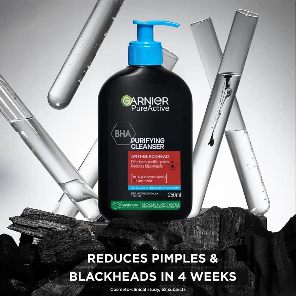 ژل شستشوی ذغال گارنیر GARNIER CHARCOAL CLEASING GEL — تصویر ۳