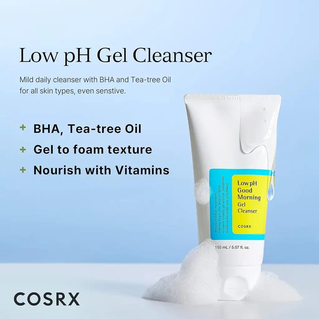 ژل شستشوی گود مورنینگ کوزارکس COSRX Good Morning Gel Cleanser — تصویر ۱۰