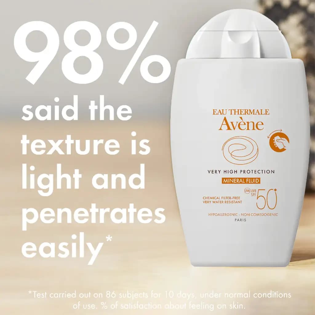 ضد آفتاب فلوئید مینرال اون Avene fluide mineral — تصویر ۴