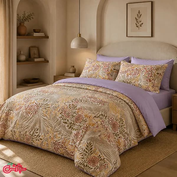 روتختی سلطنتی مدل Royal Lavender – مخمل ابریشم (379) — تصویر ۳