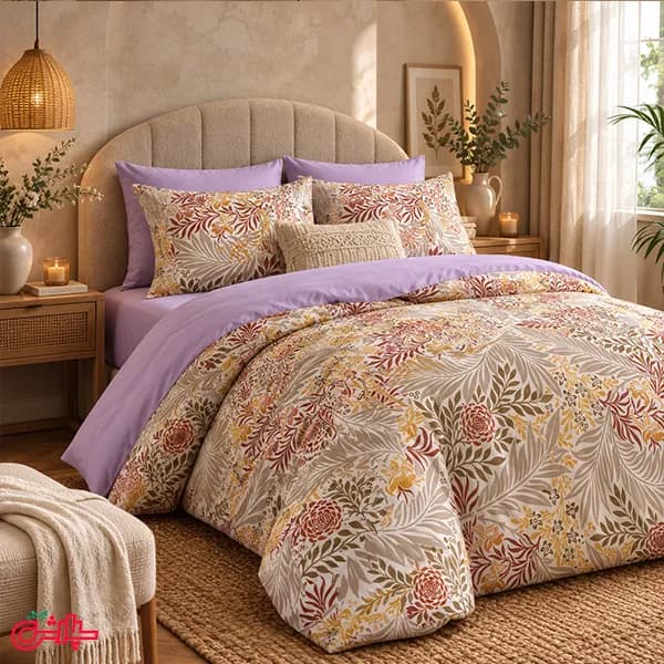 روتختی سلطنتی مدل Royal Lavender – مخمل ابریشم (379) — تصویر ۵
