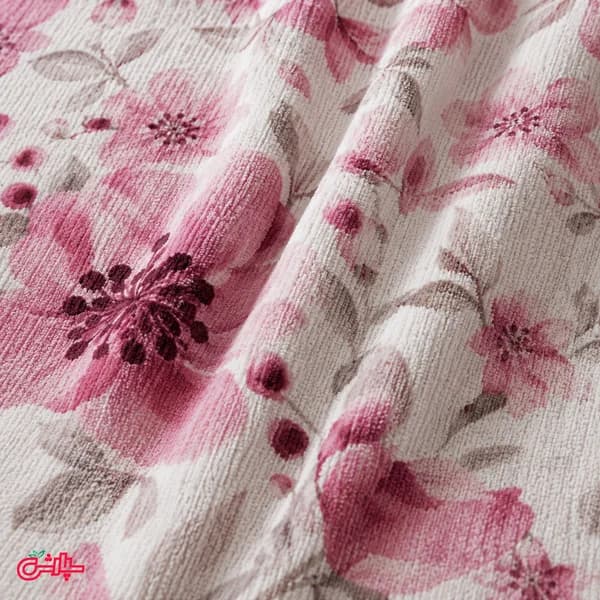 روتختی مخمل عروس مدل Rosalie – مخمل ابریشم (374) — تصویر ۷