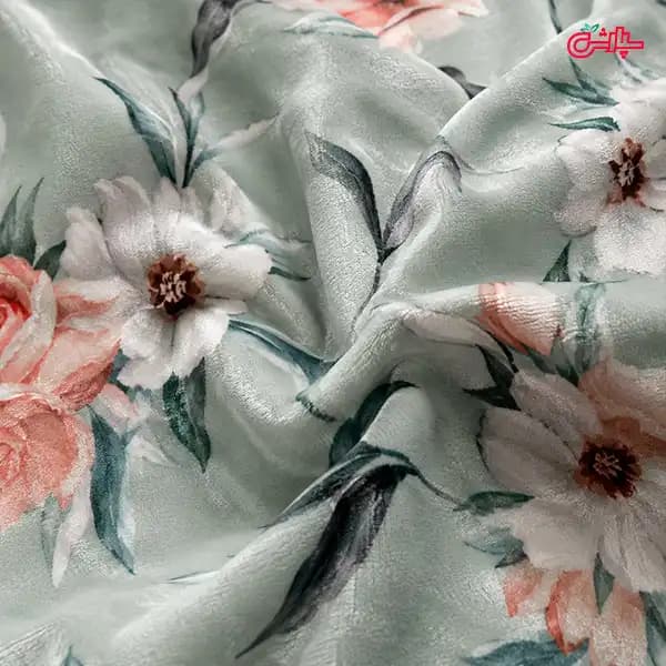 روتختی مخمل عروس مدل Whisper – مخمل ابریشم (373) — تصویر ۴