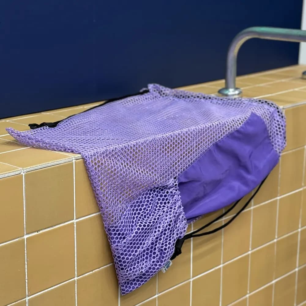 مش بگ شنا بنفش آکوا اسپرت مدل Purple-zebra — تصویر ۵