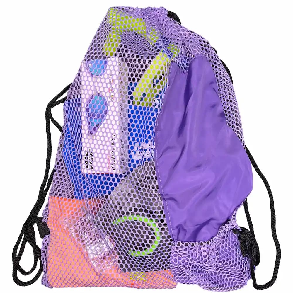 مش بگ شنا بنفش آکوا اسپرت مدل Purple-zebra — تصویر ۷