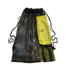 مش بگ شنا مشکی-فسفری آکوا اسپرت مدل zebra2 — تصویر ۵