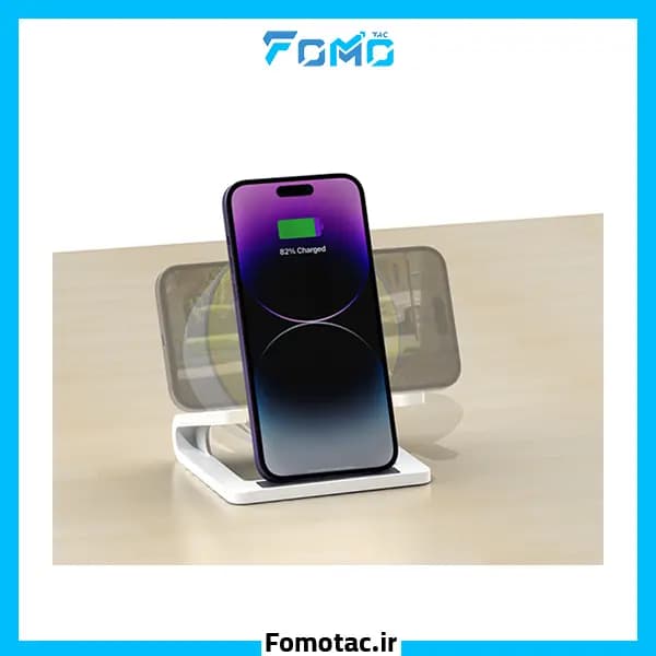 شارژر بی سیم 15 وات رسی(Recci) مدل RSK-W28 – دارای اسپیکر بلوتوثی 4کاره — تصویر ۱۱