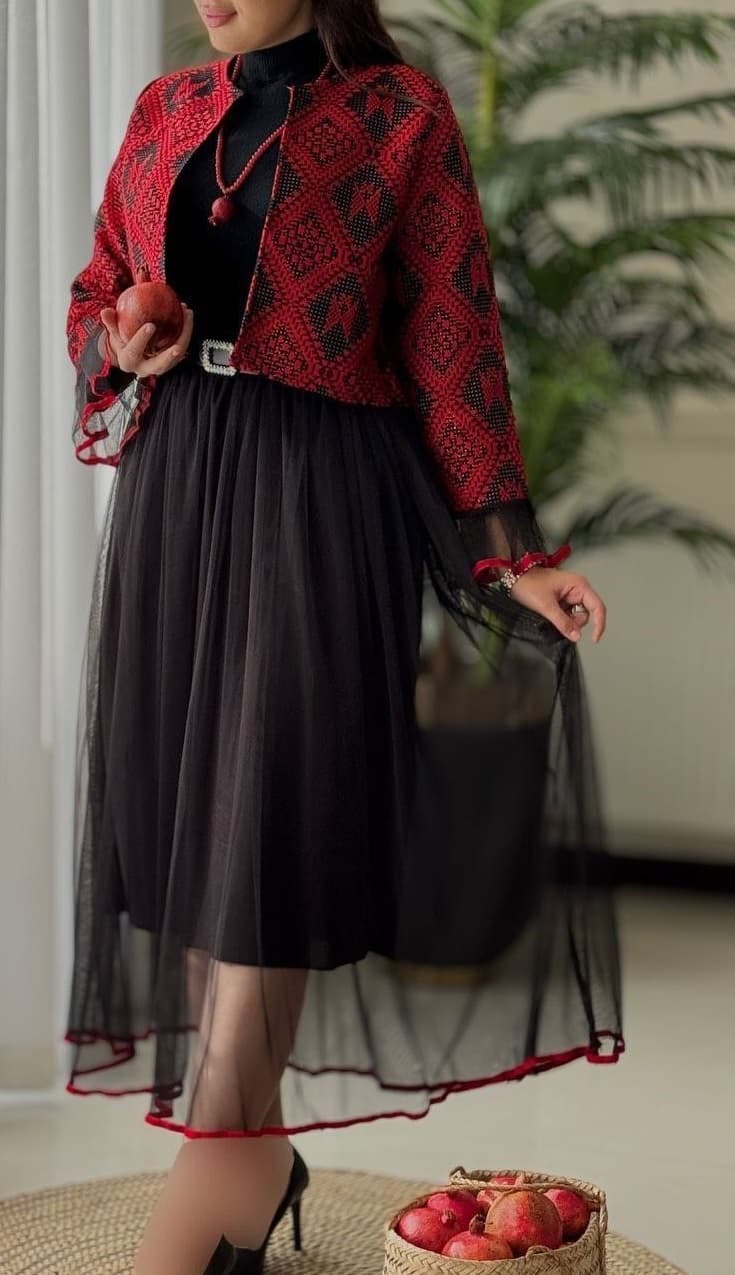 ست کت و دامن زنانه ناردونه کد te98165