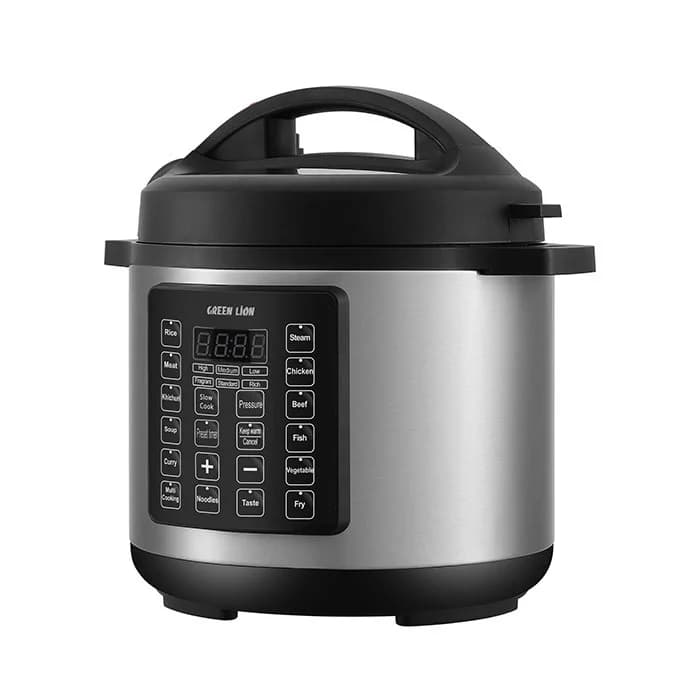 زودپز برقی 6 لیتری گرین لاین مدل Green lion GNEPCOKR6L electric cooker 6L — تصویر ۸