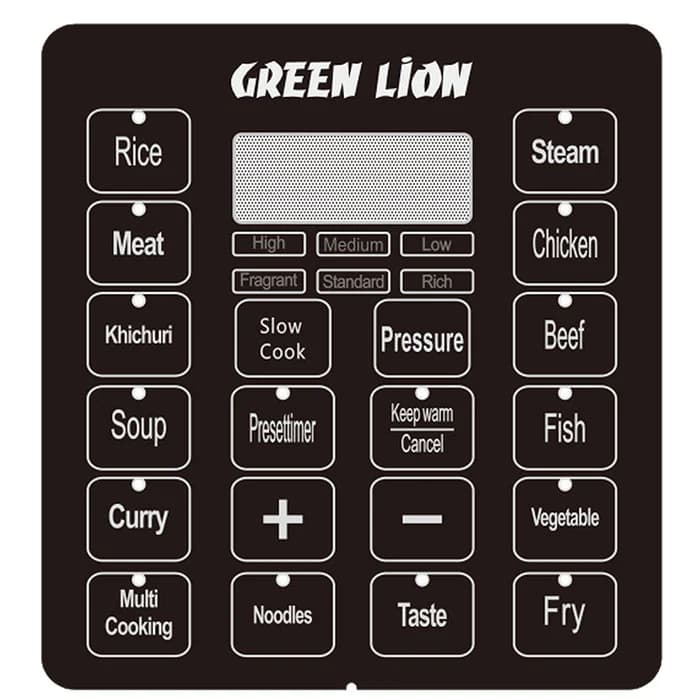 زودپز برقی 6 لیتری گرین لاین مدل Green lion GNEPCOKR6L electric cooker 6L — تصویر ۱۰
