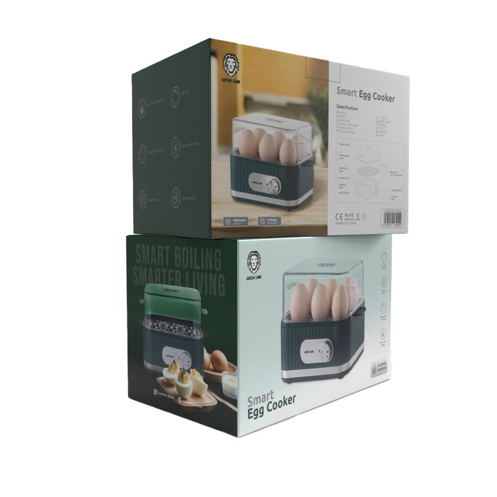 تخم مرغ آب پز کن 6 تایی هوشمند گرین لاین Green lion GNSMEGGCKR smart egg — تصویر ۷