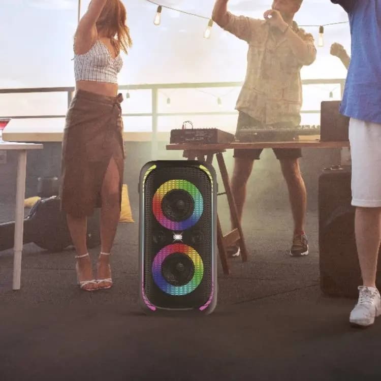 اسپیکر بلوتوثی پرودو مدل Porodo BASHX 640W speaker trolly — تصویر ۷