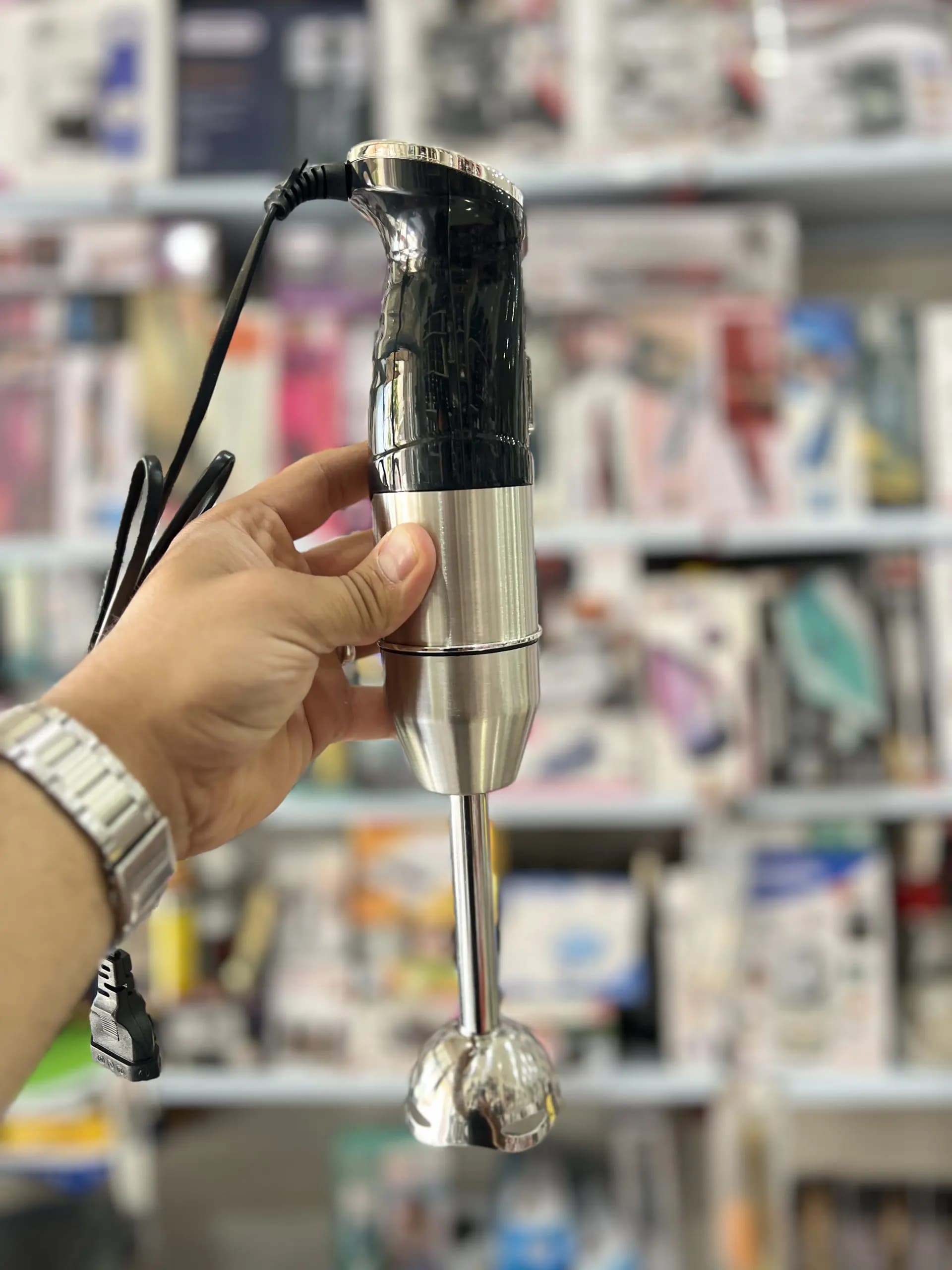 گوشت کوب برقی تک کاره براون مدل BR-846 |گوشتکوب توان 800 وات با تیغه 4 پره استیل — تصویر ۱۲