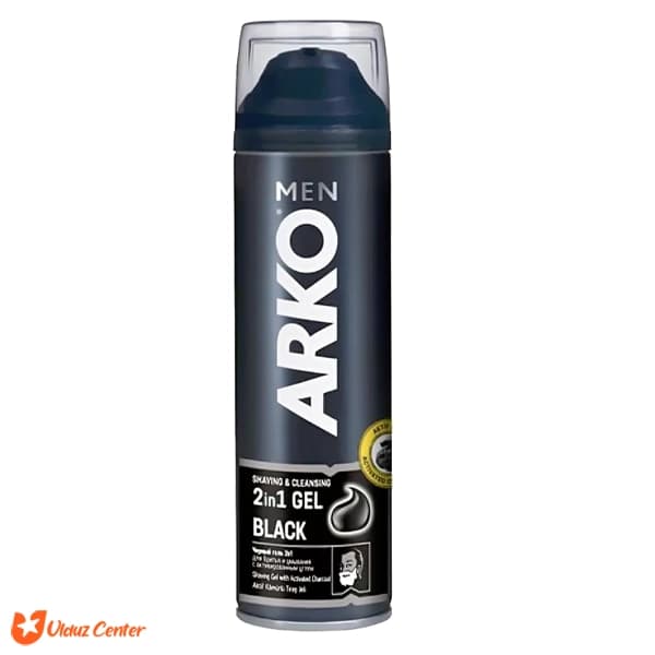 ژل اصلاح 2 در 1 آرکو مدل Black حجم 200 میل
