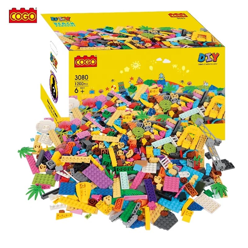 لگو کلاسیک 1200 قطعه برند COGO کد 3080 — تصویر ۳