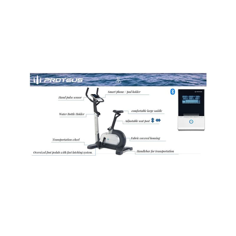 دوچرخه ثابت باشگاهی ایستاده پروتئوس مدل Procycle 500 — تصویر ۷