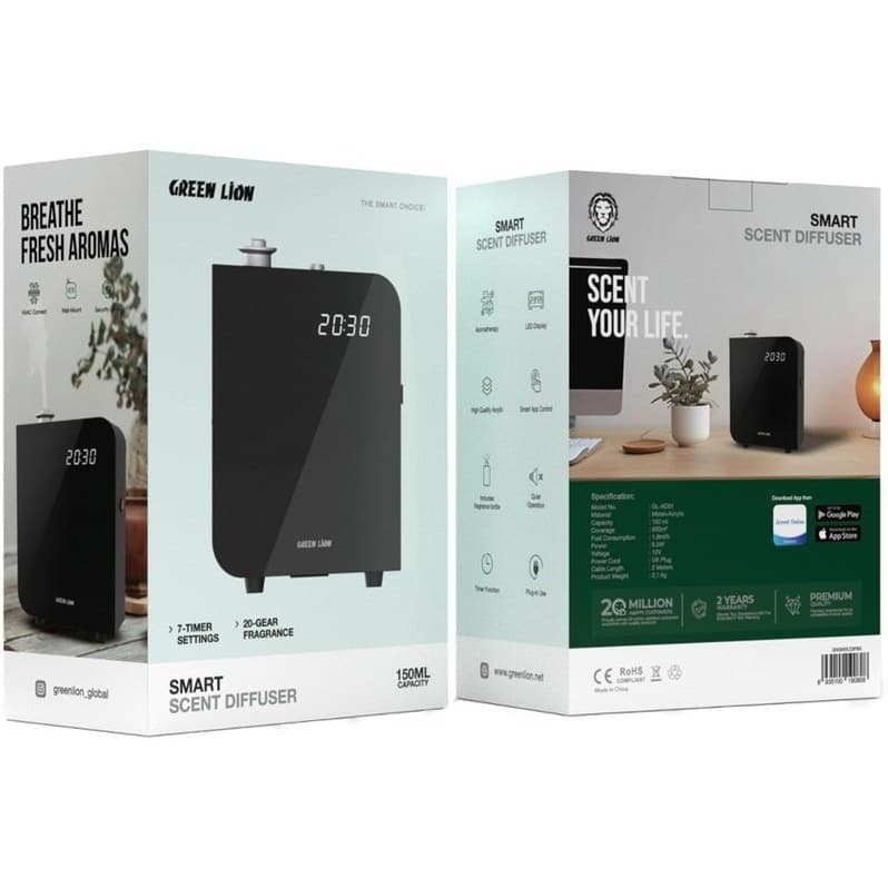 دستگاه بخور گرین لاین مدل (GNSMTFR150BK) smart scent pro — تصویر ۳