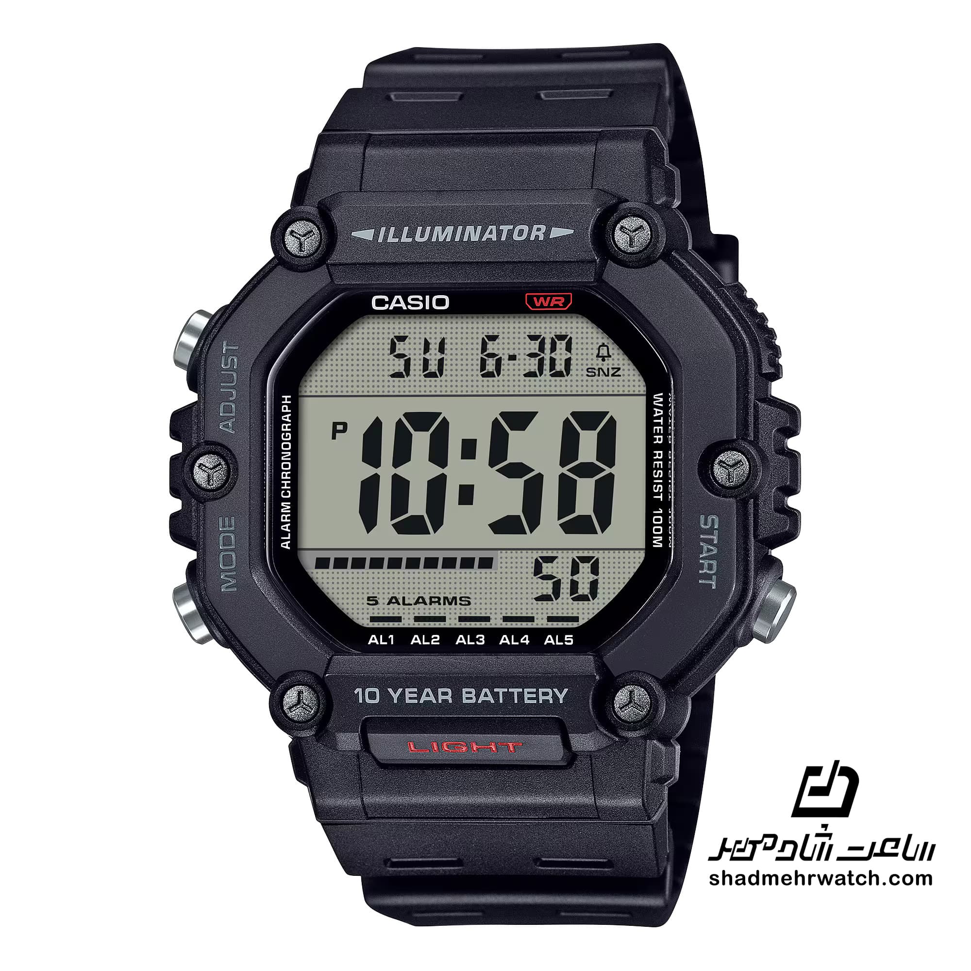 ساعت مچی کاسیو (Casio) مدل AE-1600H-1AV