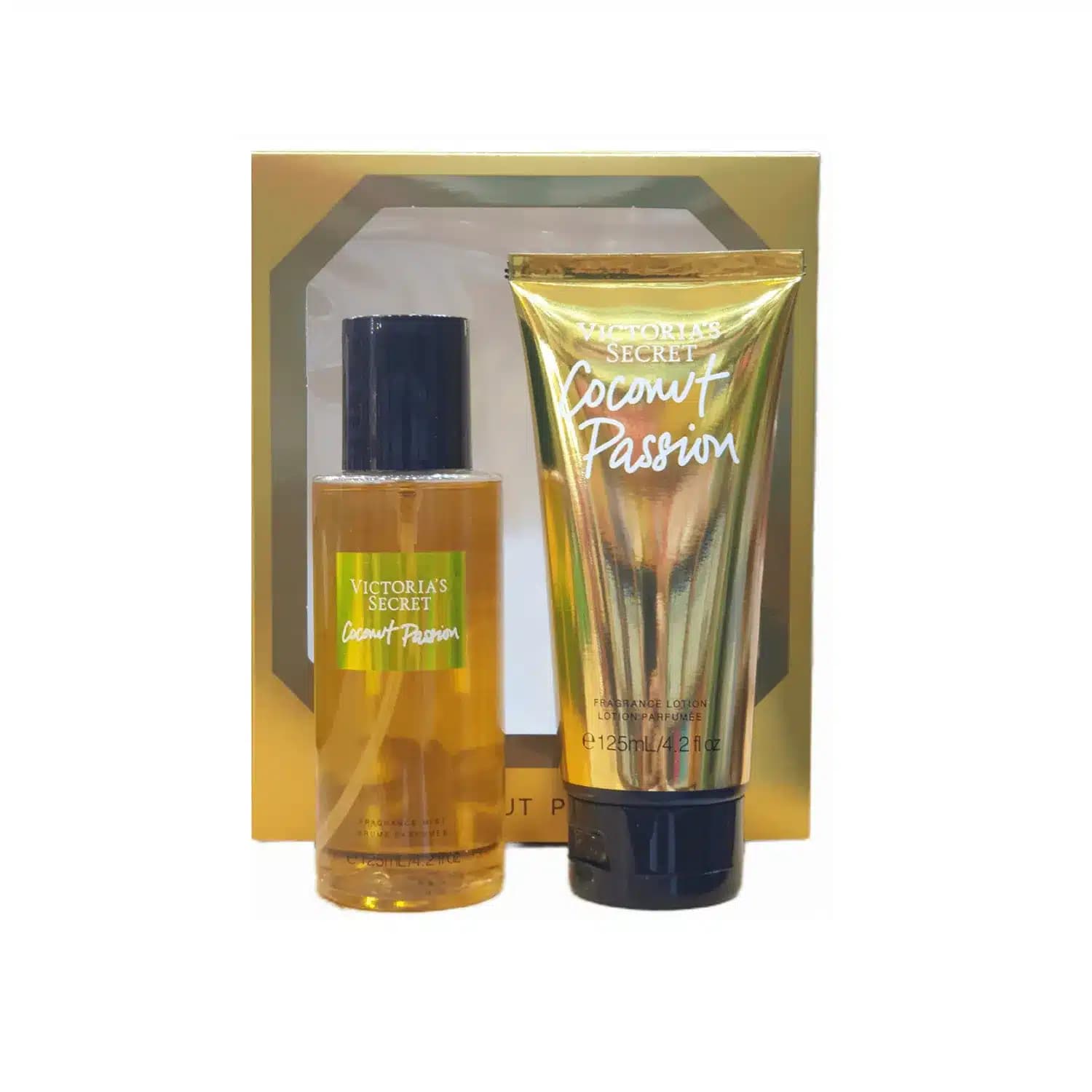 ست کادویی لوسیون و بادی میست Coconut Passion Gift Set ویکتوریا سکرت — تصویر ۳