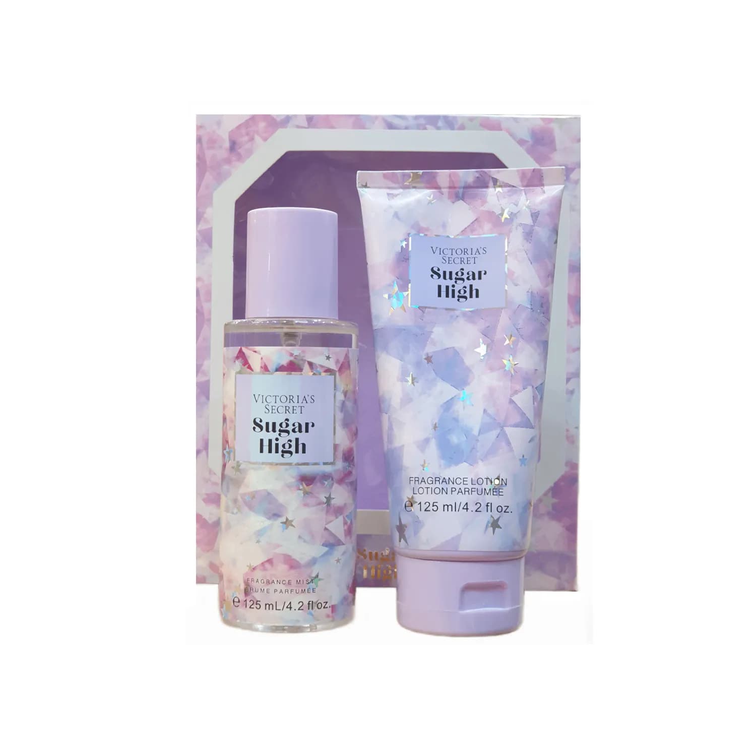 ست کادویی لوسیون و بادی میست Sugar High Gift Set ویکتوریا سکرت — تصویر ۳