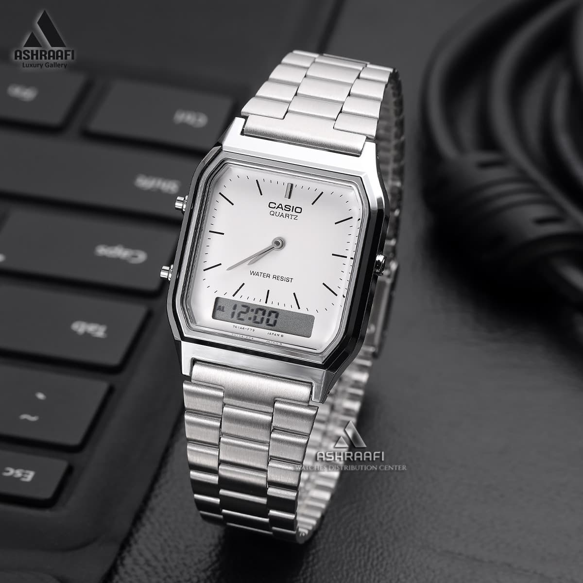ساعت مچی کاسیو (Casio) مدل AQ-230A-7D — تصویر ۶