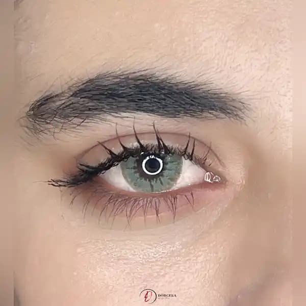 لنز چشم مدل صابرین گری گرین هیدروکر HIDROCOR — تصویر ۵