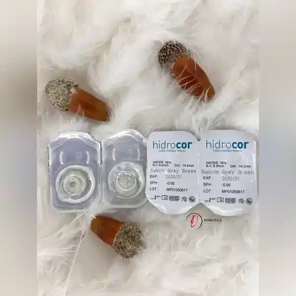 لنز چشم مدل صابرین گری گرین هیدروکر HIDROCOR — تصویر ۲