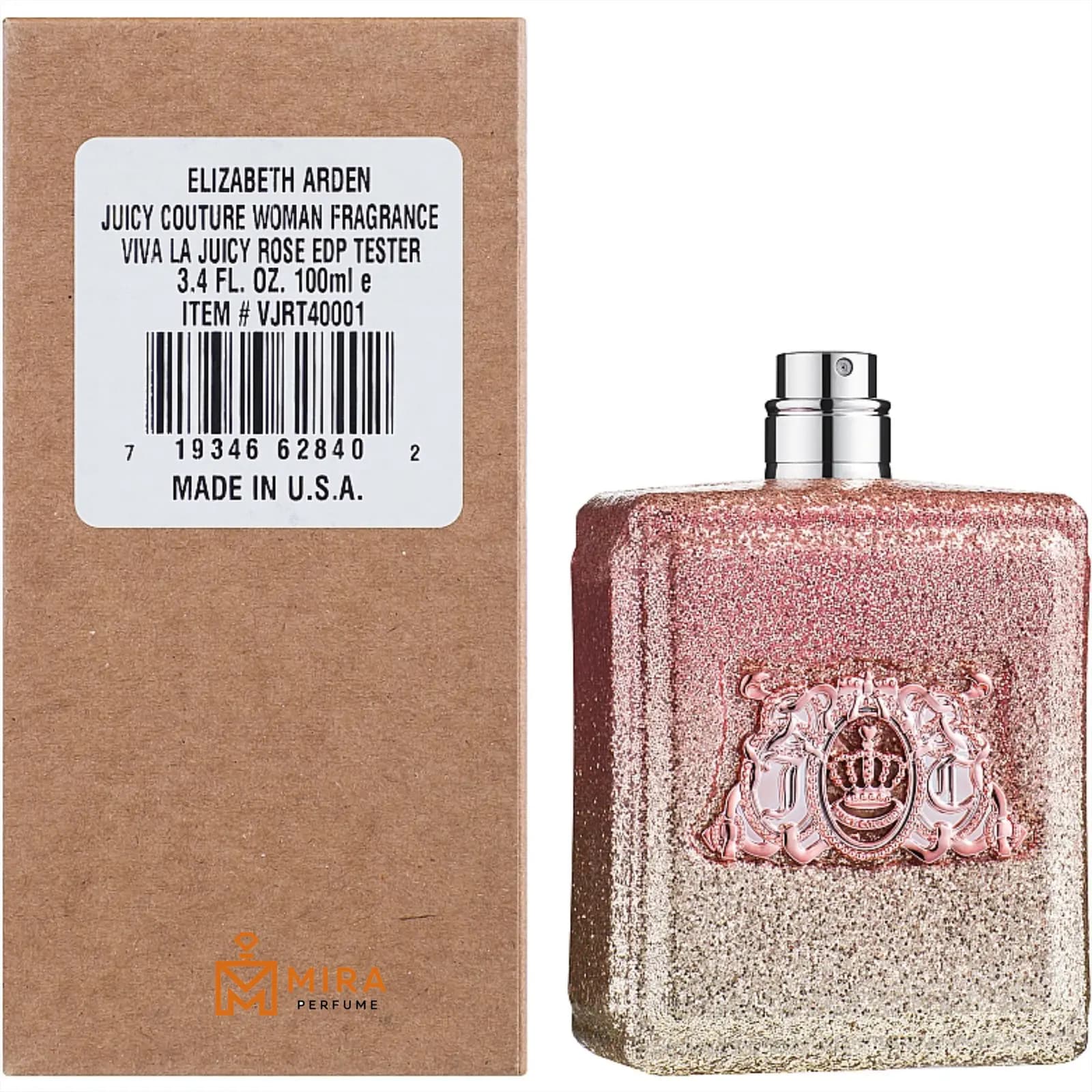 ادکلن جویسی کوتور ویوا لا جویسی رز تستر Juicy couture viva la Juicy rose