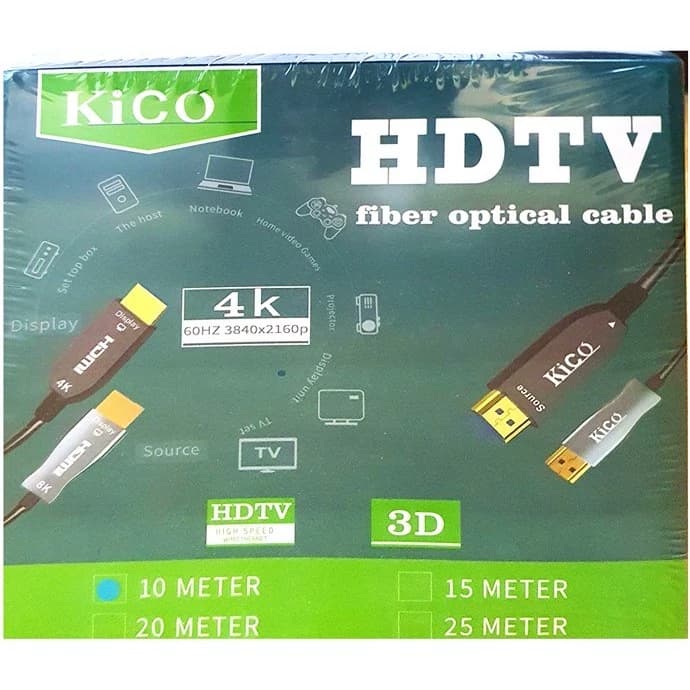 کابل HDMI KICO فیبر نوری