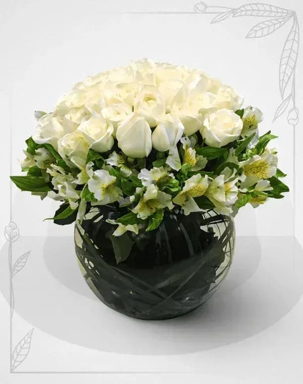 گلدان شیشه ای کد 1035