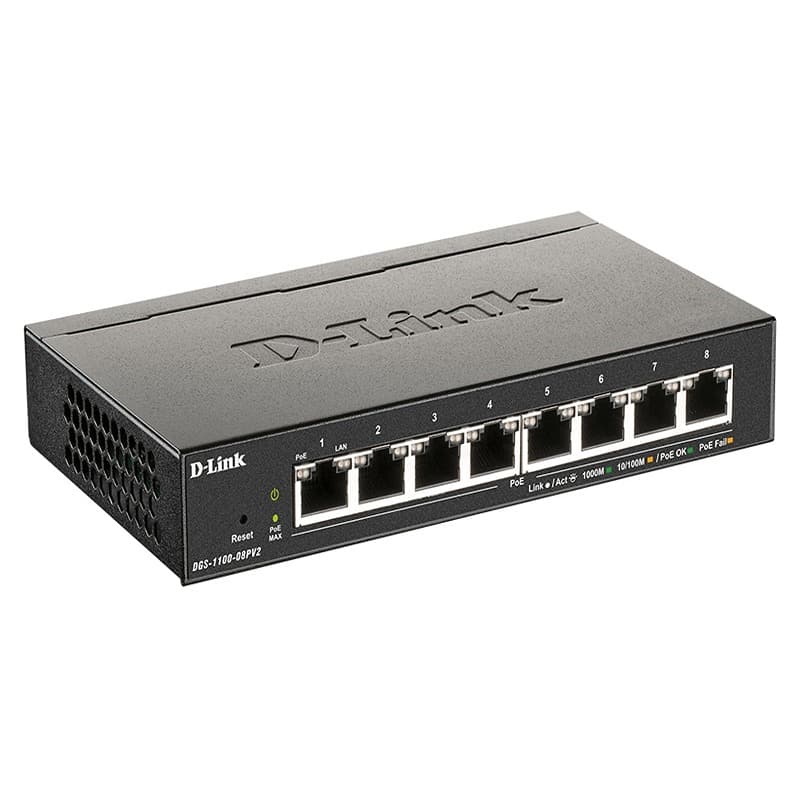 سوئیچ گیگابیتی ۸ پورت دی لینک DGS-1100-08PV2 — تصویر ۹