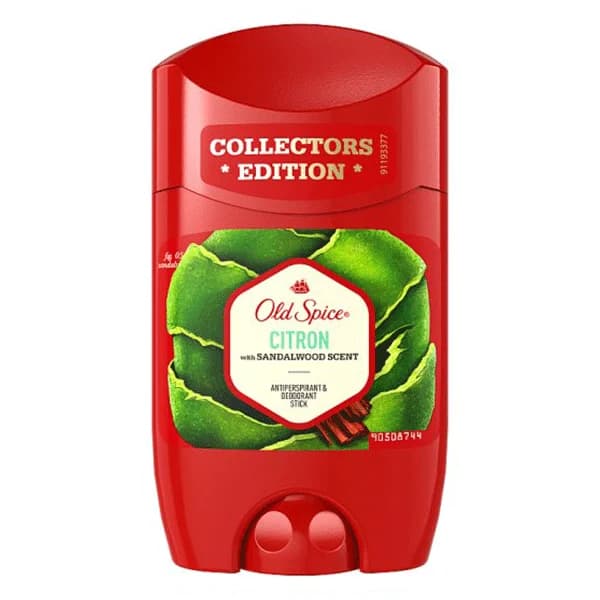 استیک صابونی مردانه الد اسپایس مدل CITRON حجم 50 میلی — تصویر ۲