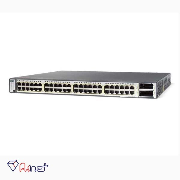 سوئیچ 48 پورت سیسکو Cisco WS-C3750E-48PD-S